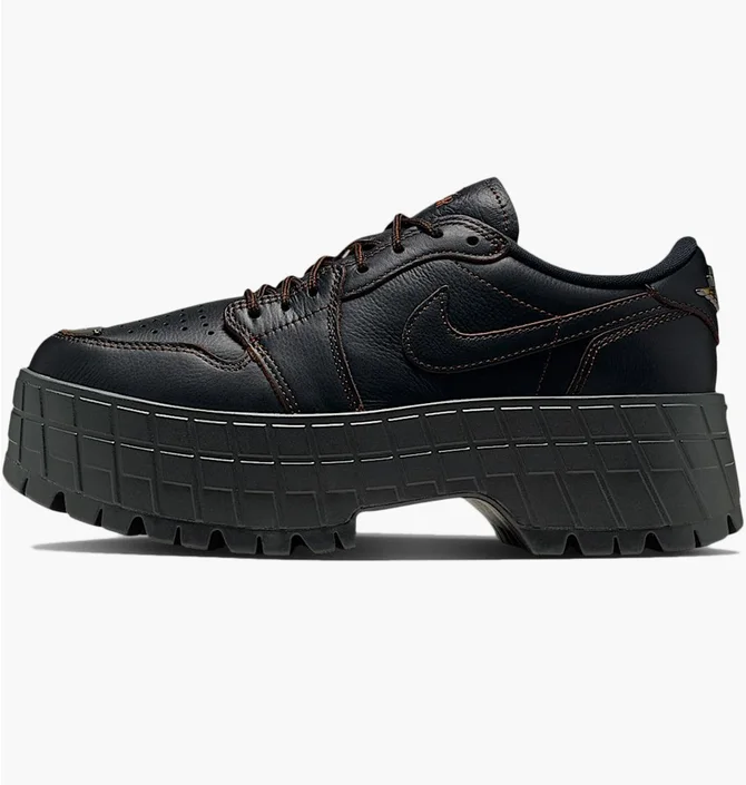 Кроссовки женские Air Jordan 1 Brooklyn Low Black HF3184-002