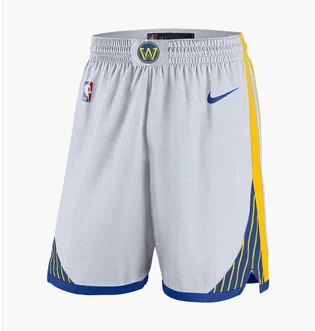 Шорты мужские Nike Nba Swingman Golden State Warriors Grey AV4971-100