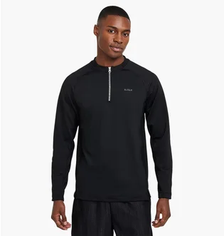 Лонгслів чоловічий Nike Lebron Dna Dri-Fit 1/4-Zip Black FZ1030-010