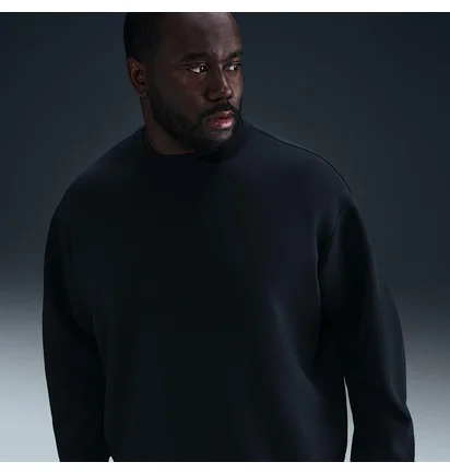 Свитшот мужской Nike 24.7 Impossiblysoft Dri-Fit Crew Black HQ6964-010