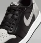 Кросівки чоловічі Air Jordan 1 Retro Low Og 2024 Black/Grey CZ0790-003