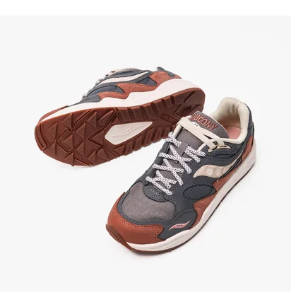 Кросівки чоловічі Saucony Grid Shadow 2 Blue/Brown S70807-3