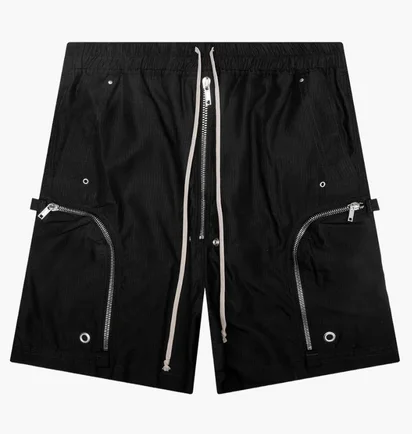 Шорты мужские Rick Owens Bauhaus Black DU01E3389-NR-09