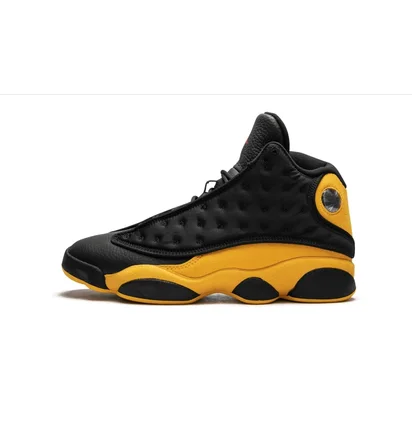 Кроссовки мужские Air Jordan 13 Black/Orange 414571-035