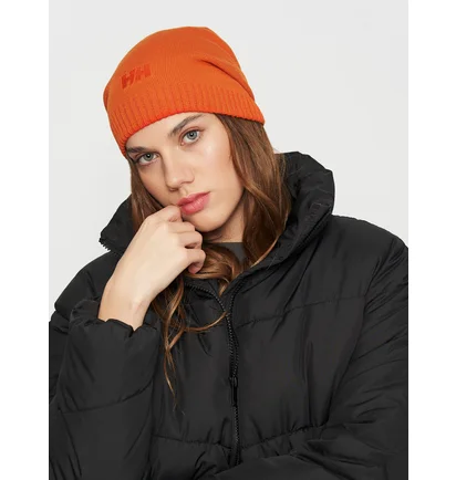 Шапка унисекс Helly Hansen Brand Beanie Orange 57502-300