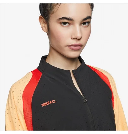 Куртка женская Nike Fc Jacket Fz 20 Black/Beige CK2700-010