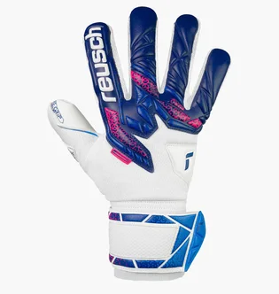 Рукавиці воротарські унісекс Reusch Attrakt Re:Grip Nc Blue/White 55-70-535-4310