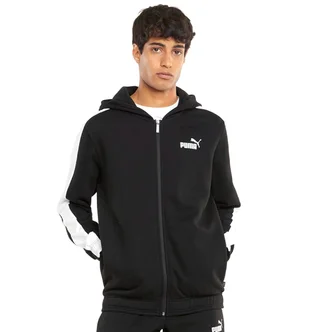 Толстовка чоловіча Puma Hooded Sweat Suit Black 84584701