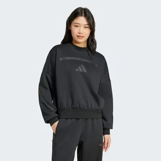 Світшот жіночий Adidas Z.N.E. Sweatshirt Black JE7855