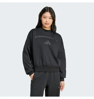 Свитшот женский Adidas Z.N.E. Sweatshirt Black JE7855