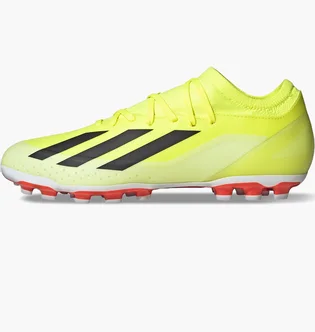 Бутсы унисекс Adidas X Crazyfast League 2G/3G Ag Yellow IF0677