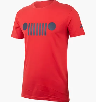 Футболка унисекс Jeep T-Shirt Grille Red O102583-R701