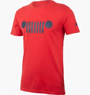 Футболка унісекс Jeep T-Shirt Grille Red O102583-R701