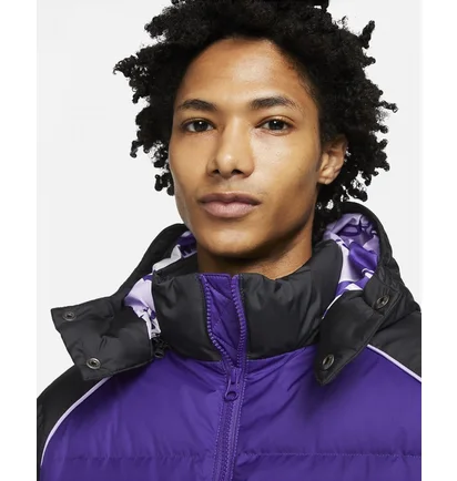 Куртка чоловіча Nike Lebron MenS Down Basketball Jacket Violet/Black DQ6140-547