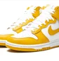 Кроссовки женские Nike Dunk High Wmns White/Yellow DD1869-106