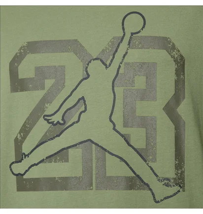 Футболка мужская Air Jordan T Shirt M J Flt Ess Jm Ss Crew Green FB7394-340