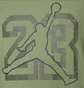 Футболка мужская Air Jordan T Shirt M J Flt Ess Jm Ss Crew Green FB7394-340