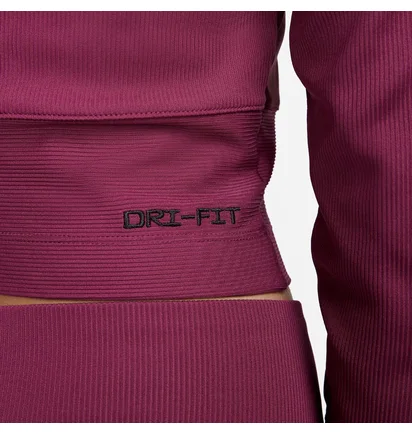 Кофта жіноча Nike W Nsw Top Ls Rib Su Violet Fd4236-653