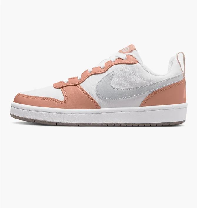 Кросівки дитячі Nike Court Borough Low 2 White/Peach DM1216-100
