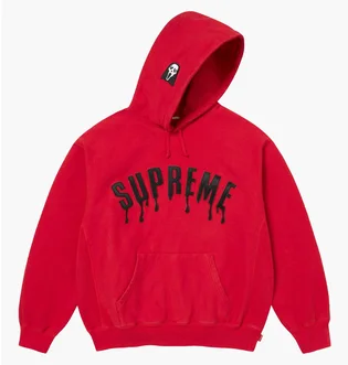 Худи мужское Supreme Ghostface Arc Red SS26SW96-RED