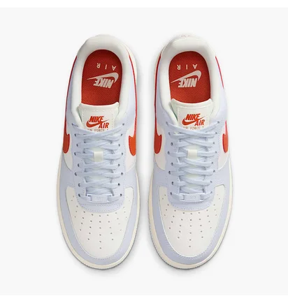 Кроссовки женские Nike Air Force 1 07 WomenS Shoes White/Blue HV0843-085
