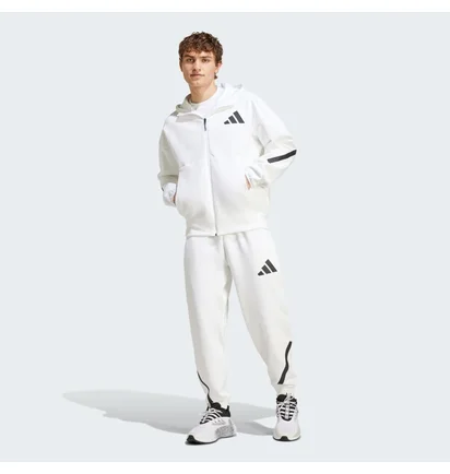 Толстовка мужская Adidas Z.N.E. Full-Zip Hooded Track Jacket White JF2443