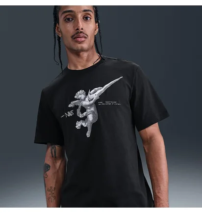 Футболка чоловіча Nike Sportswear Wings City T-Shirt Black HV0172-010