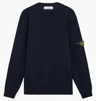 Кофта чоловіча Stone Island Wool Crew Neck Blue K2S155100071S00C4-V0020