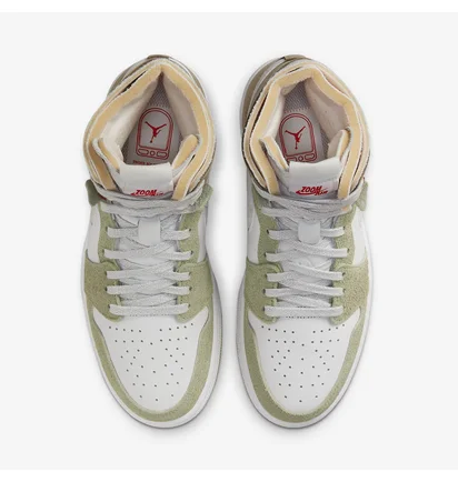 Кросівки жіночі Air Jordan 1 Zoom White/Beige CT0979-102
