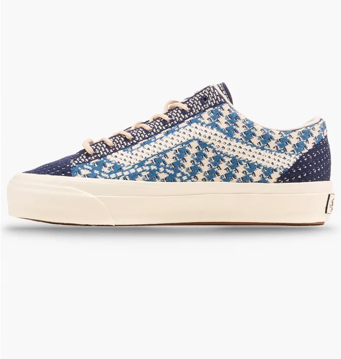 Кроссовки мужские Vans Lx Old Skool 36 Ek Blue/White VN000D8HEBR