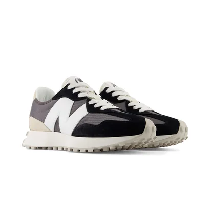 Кроссовки мужские New Balance 327 Black/Grey U327FE