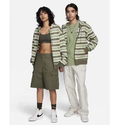 Толстовка унісекс Nike Sb Full-Zip Fleece Skate Hoodie Olive FN2512-113