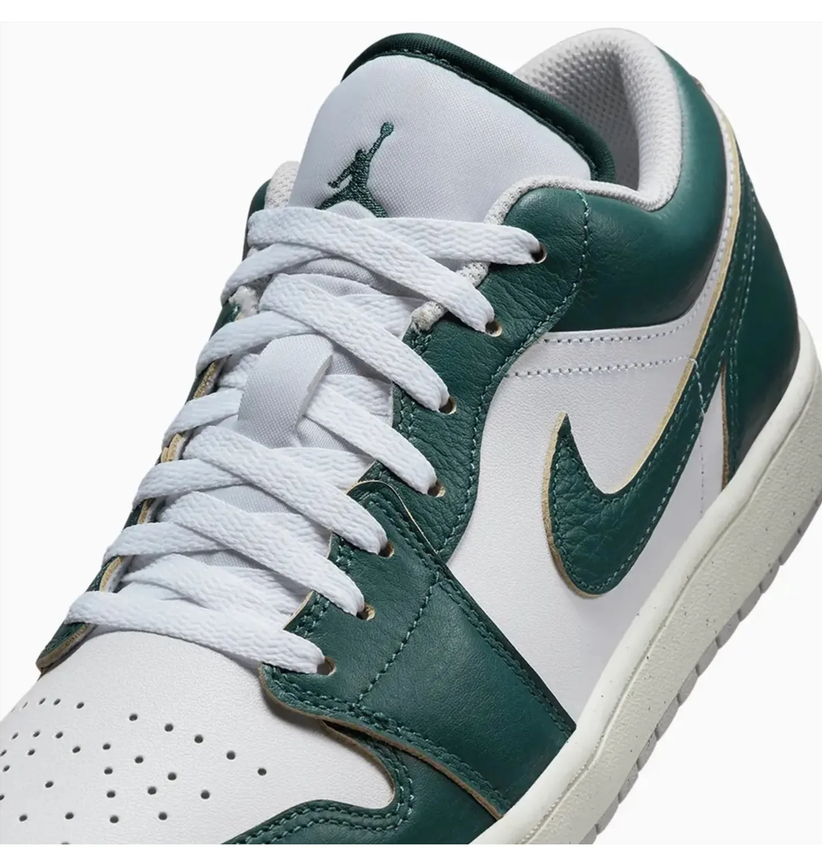 ᐉ Кроссовки мужские Air Jordan 1 Low Se Green/White FQ7687-300
