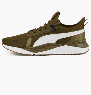 Кроссовки мужские Puma Pacer Future Street Plus Lace Up Sneakers Olive 384634-10