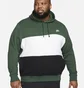 Худи мужское Nike Club Fleece MenS French Terry Color-Blocked Hoodie Green FB7415-323