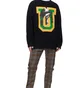 Світшот чоловічий Undercover Big Sweat U Face Black UC2B4893-1