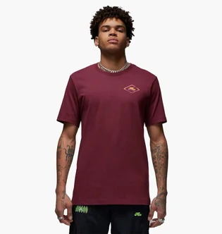 Футболка мужская Air Jordan Flight Mvp Barbed Wire Graphic T-Shirt Bordo Dv1443-680