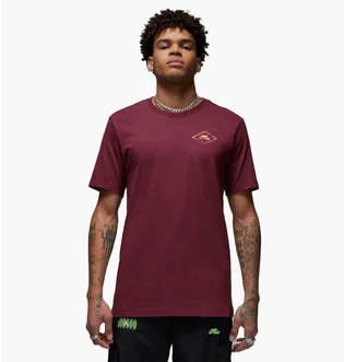 Футболка мужская Air Jordan Flight Mvp Barbed Wire Graphic T-Shirt Bordo Dv1443-680