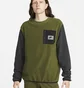 Свитшот мужской Nike M Nsw Spu Tf Polar Flc Crew Green Dq5104-326