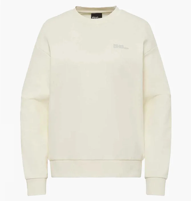 Світшот жіночий Jack Wolfskin Essential White A63871-5127