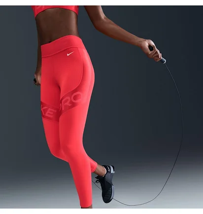 Леггинсы женские Nike W Np Df Sculpt Hr 7/8 Tgt Gg Red HV2350-633