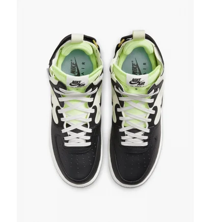 Кроссовки мужские Nike Air Force 1 Mid React Black Dq1872-100