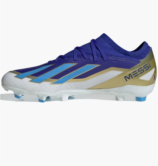 Бутсы мужские Adidas X Crazyfast Messi League Firm Ground Cleats Blue ID0712