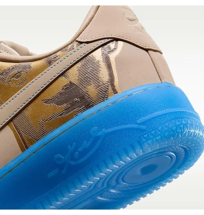Кроссовки мужские Nike Air Force 1 Low Protro MenS Shoes Beige/Blue IH1018-200