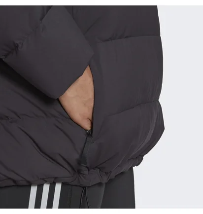 Куртка жіноча Adidas Helionic Hooded Down Jacket (Plus Size) Black Hg8697