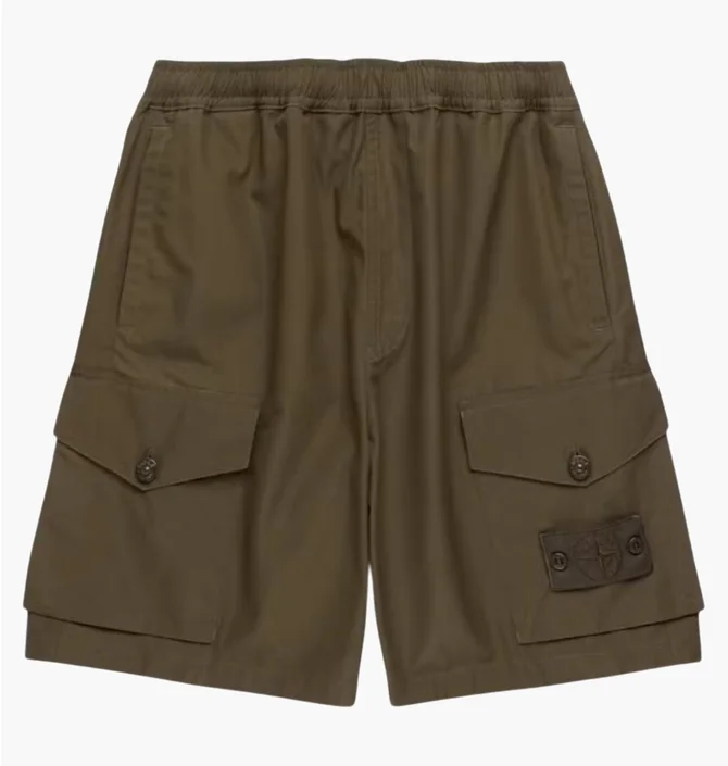 Шорты мужские Stone Island Bermuda Comfort Ghost Olive 7815L02F1-V0054
