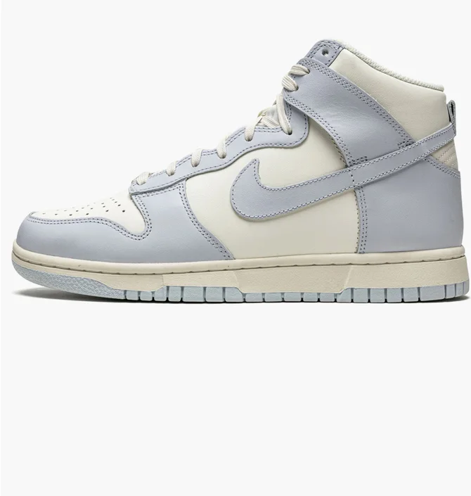 Кроссовки женские Nike Dunk High Wmns Beige/Light Blue DD1869-102