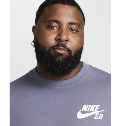 Футболка мужская Nike Sb Tee Logo Lbr Violet DC7817-003