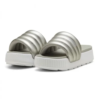Тапочки жіночі Puma Karmen Slide Puffy Wns Metallic 395399-03