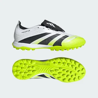 Сороконіжки унісекс Adidas Predator League Fold-Over Tongue Turf White/Green JQ1072